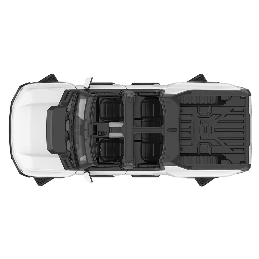 Jamara Hummer EV 1:16 weiß 2,4GHz Tür manuell Ferngesteuertes Auto mit 2-Gang, Crab Walk und Licht