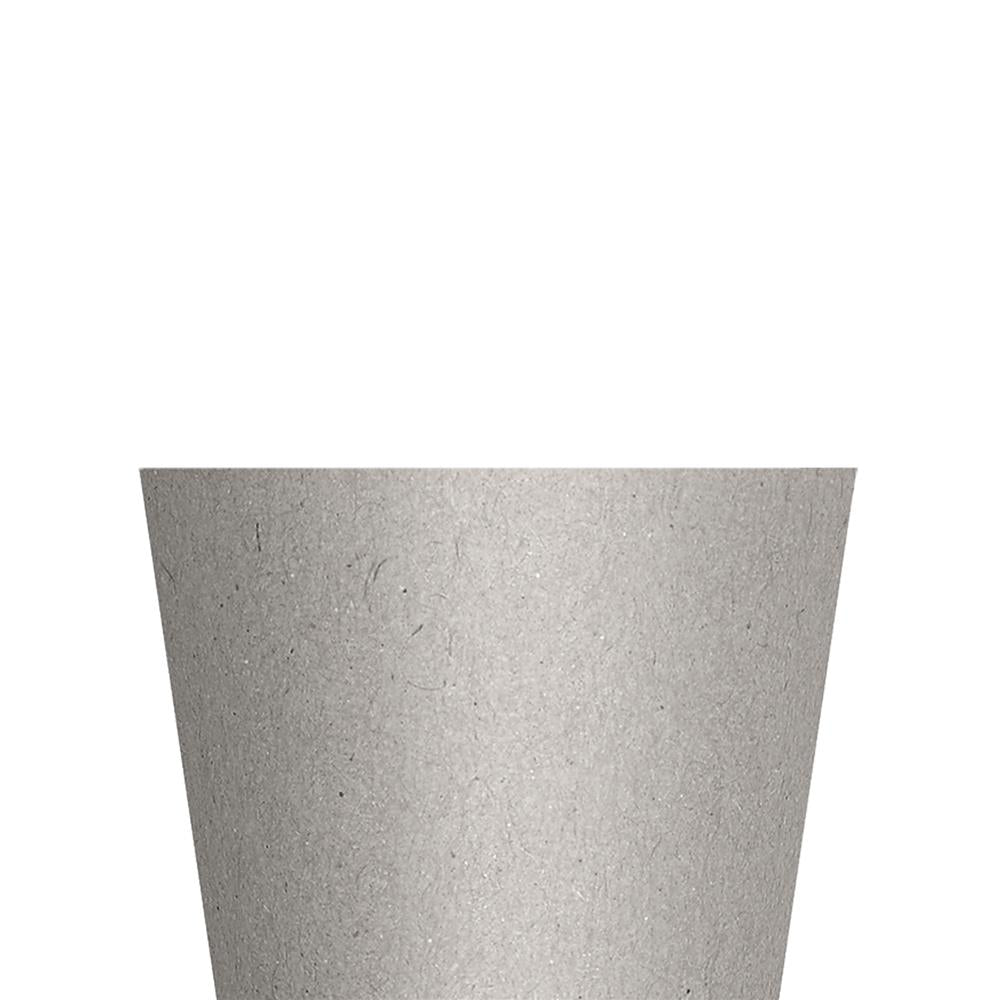 Roth Schultüte-Rohling/Basteltüte, grau, 70cm, rund, Rot(h)-Spitze, ohne Verschluss