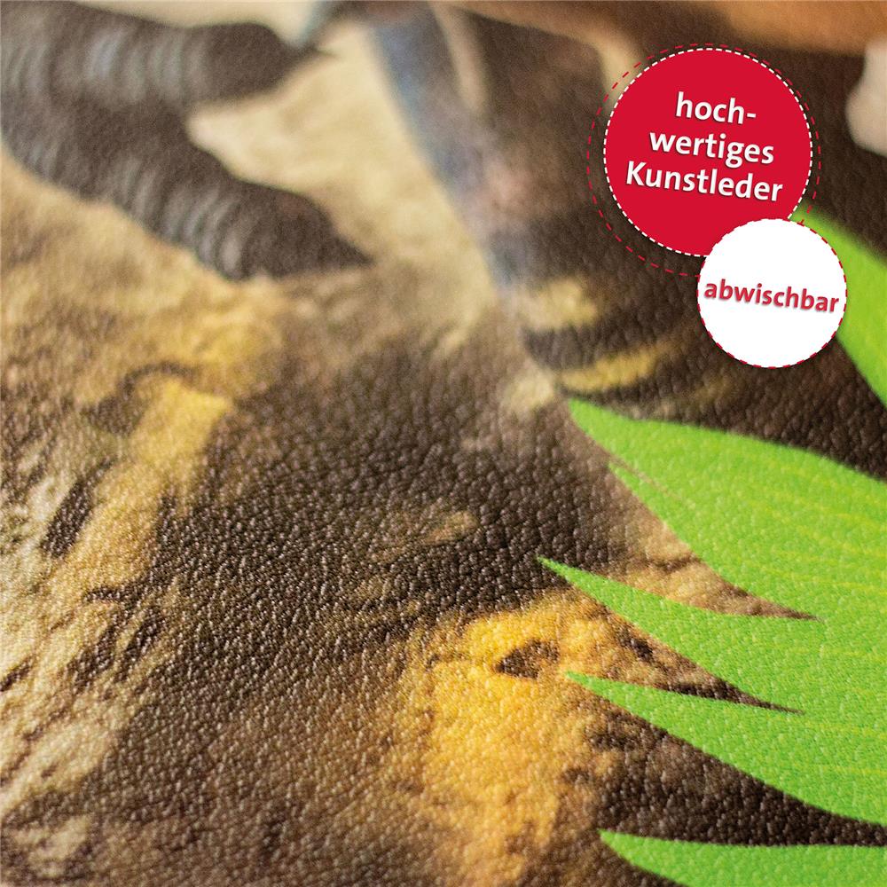 Roth Schreibtischunterlage Dinosaurier Tyrannosaurus, Malunterlage mit Anti-Rutsch-Beschichtung