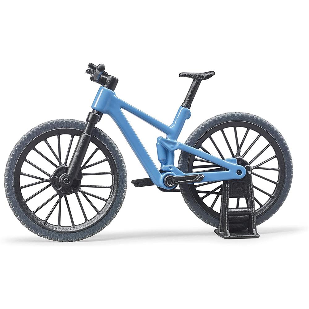 Bruder 02543 - Jeep Wrangler Rubicon Unlimited mit Mountainbike und Radfahrer