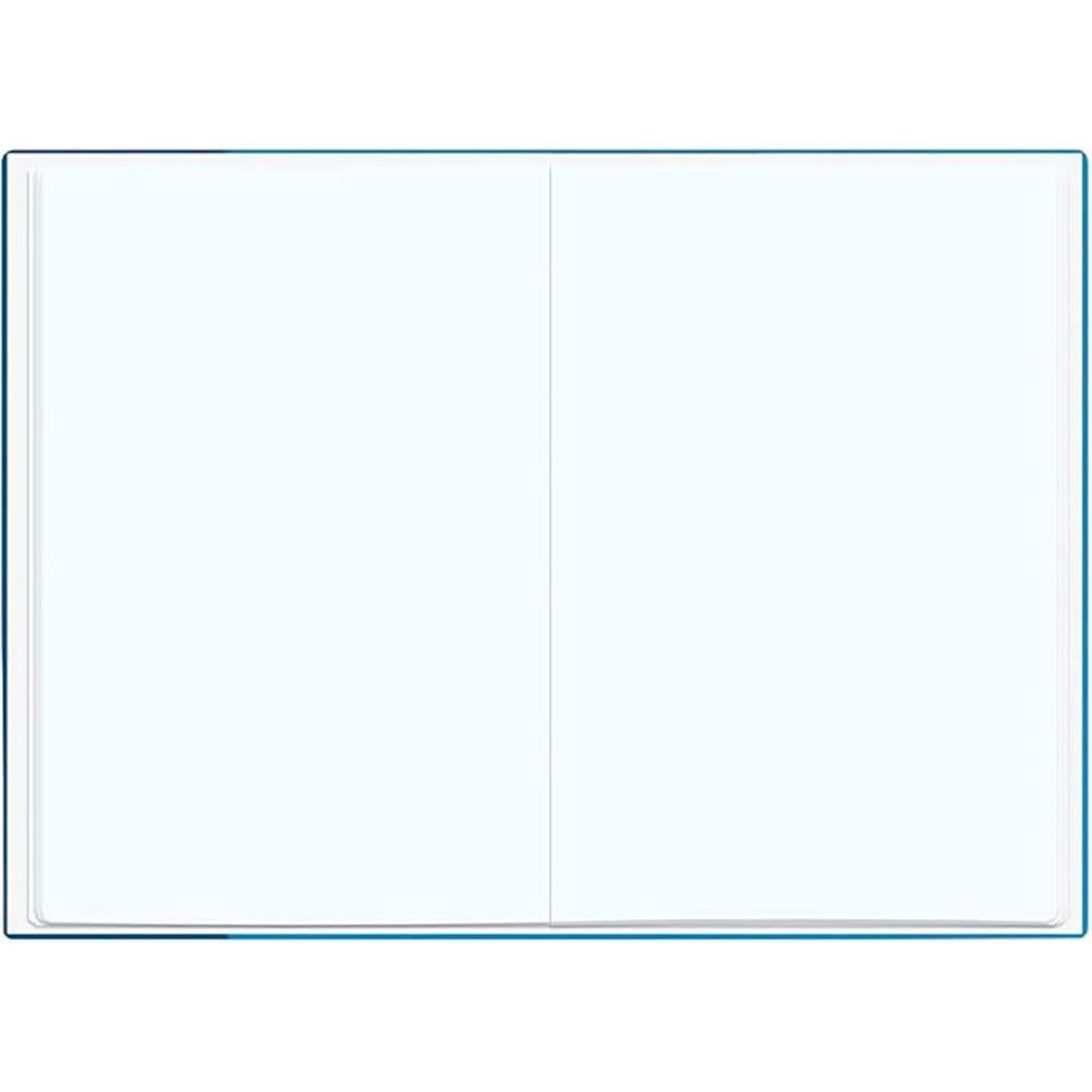 Roth Zeugnismappe Spectrum Blue, mit 12 A4 Klarsichthüllen, im Buchleineinband