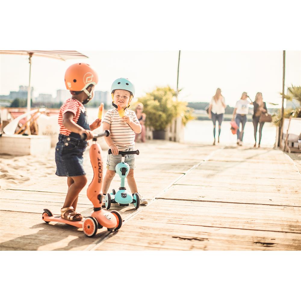 Scoot & Ride Highwaykick 1, peach - 2in1 Kinderroller, ab 1 Jahr