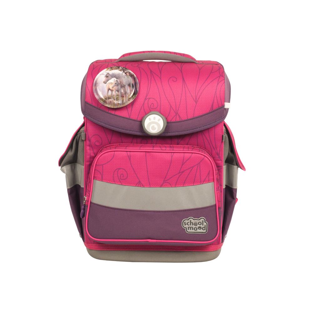 School-Mood Schulranzenset Timeless Air+ Luisa (Einhorn, pink)