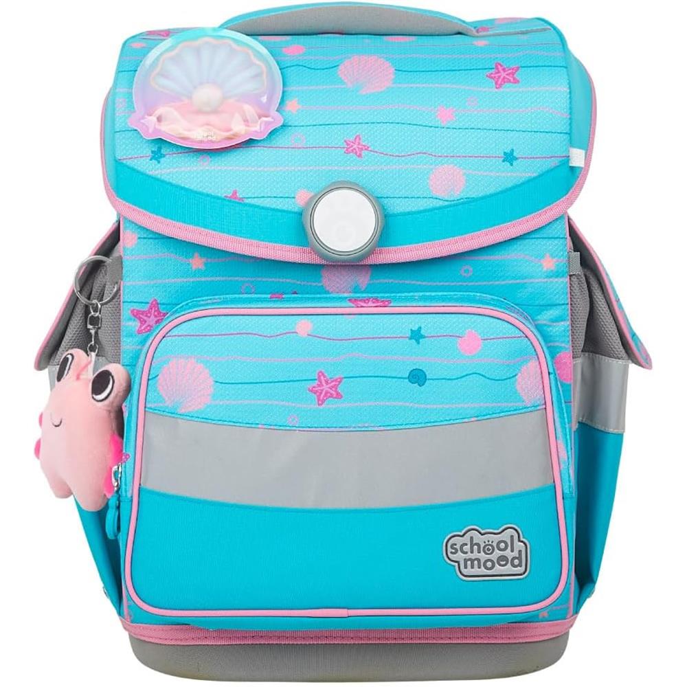 School-Mood Schulranzenset Timeless Pro, Lilly (Mermaid), 7-teilig