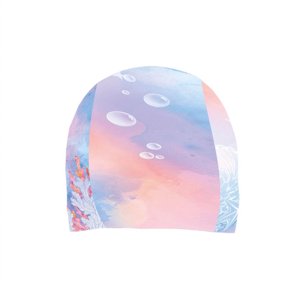 Roth Kinder-Badekappe, Delfine, aus Stoff, schnell trocknend, für den Schwimmunterricht