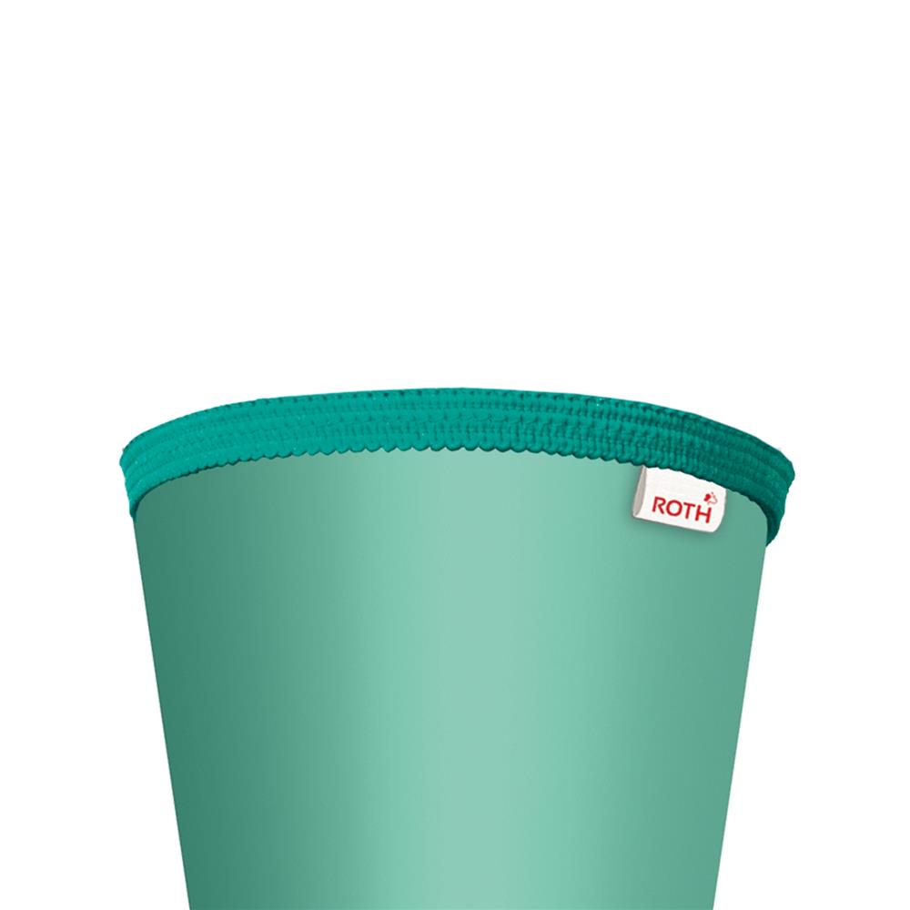 Roth Schultüte-Rohling/Basteltüte, mint, 70cm, rund, Rot(h)-Spitze, ohne Verschluss