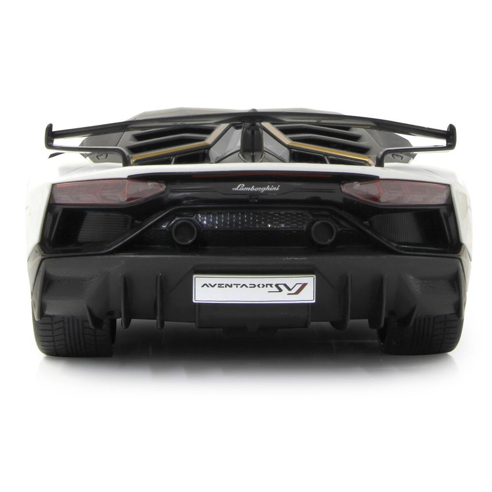 Jamara Lamborghini Aventador SVJ Performance 1:14 weiß 2,4GHz Ferngesteuertes Auto mit LED Fahrlicht