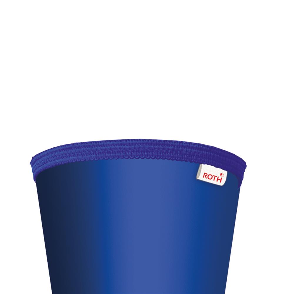 Roth Schultüte-Rohling/Basteltüte, ultramarinblau, 70cm, rund, Rot(h)-Spitze, ohne Verschluss