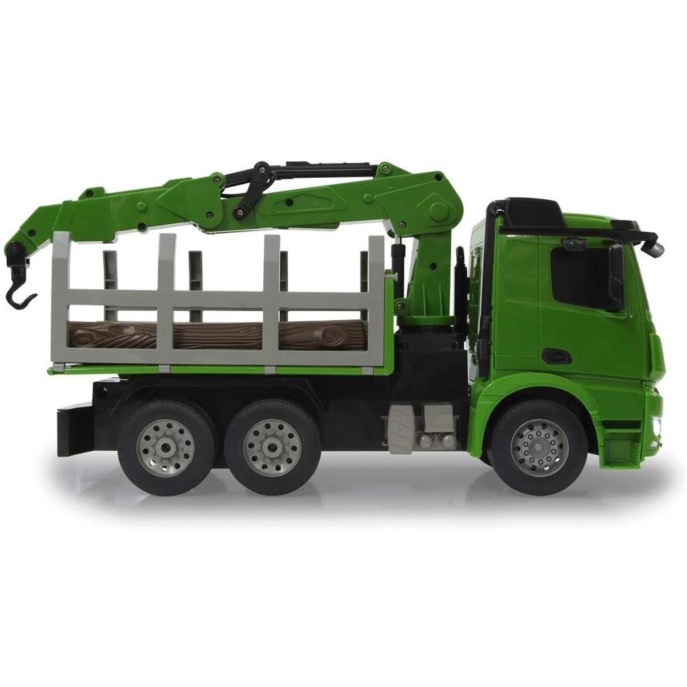Jamara Holztransporter Mercedes-Benz Arocs, 1:20, 2,4GHz, ferngesteuerter LKW