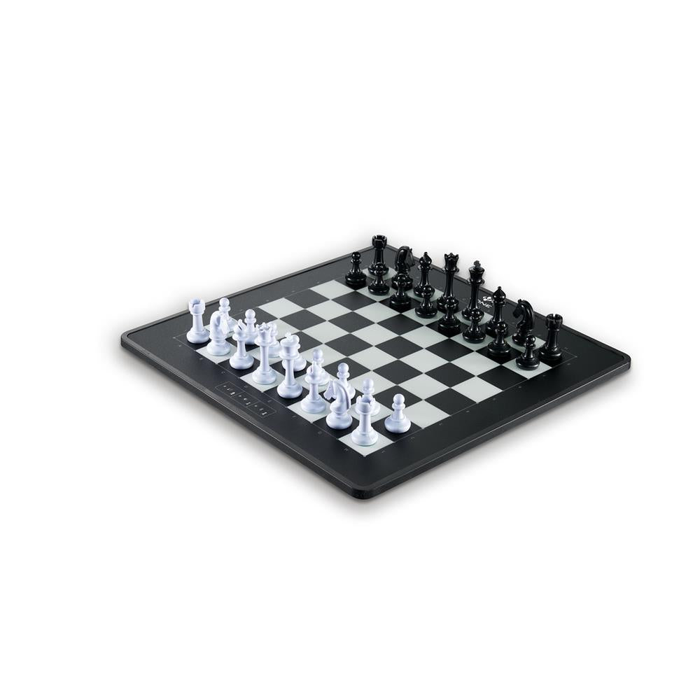 MILLENNIUM eONE M841 – Elektronisches Schachbrett für Online-Spiel mit LEDs & Akku
