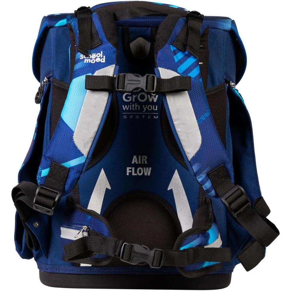 School-Mood Schulranzenset Champion Maxx Pro Jonas (Fußball), 7-teilig