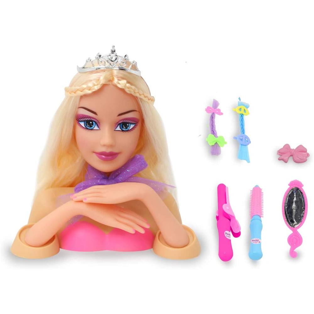 Jamara Frisierkopf Set Bella Styling inkl. Haarzubehör