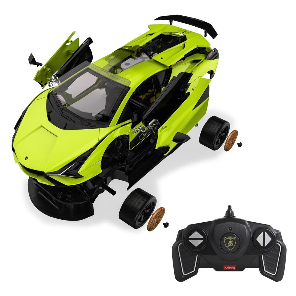 Jamara Lamborghini Sián FKP 37 1:18 grün 2,4GHz Bausatz Ferngesteuertes Auto