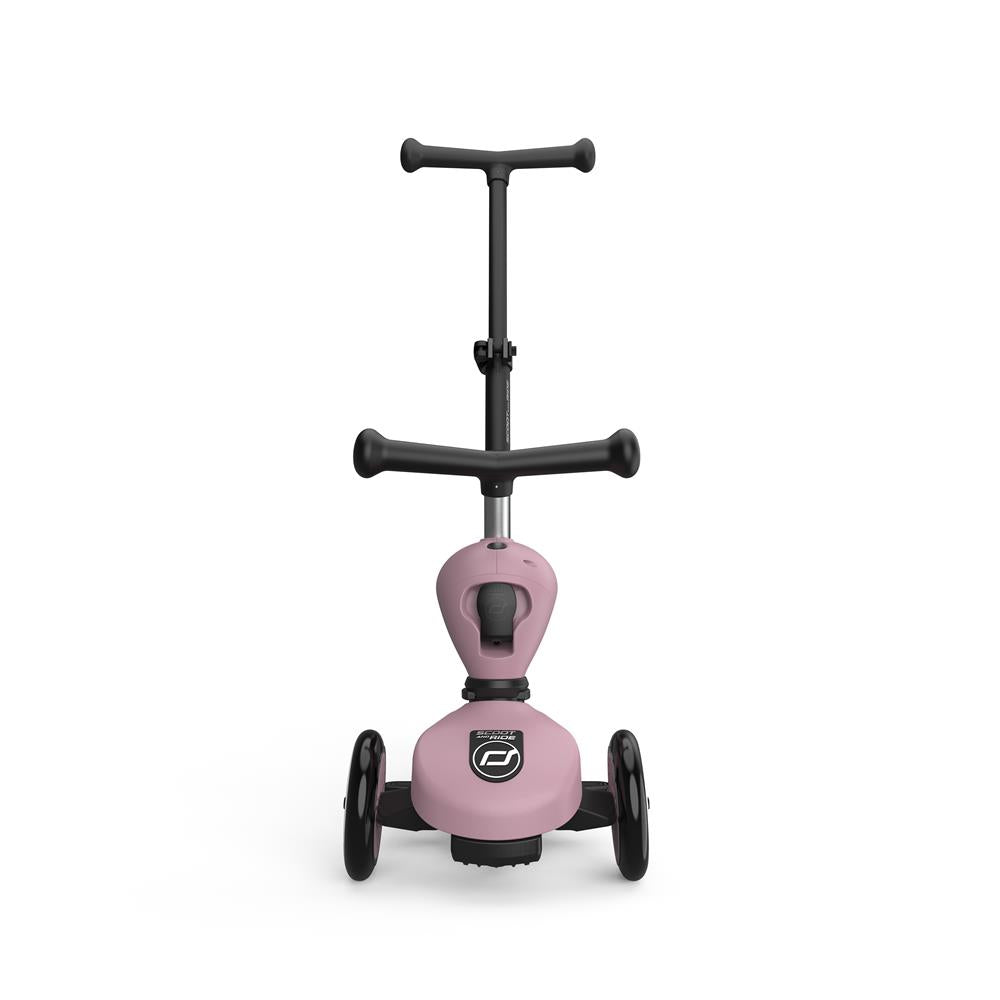 Scoot & Ride Highwaykick 1 Push and Go, wildberry - Kinderroller mit Schiebestange