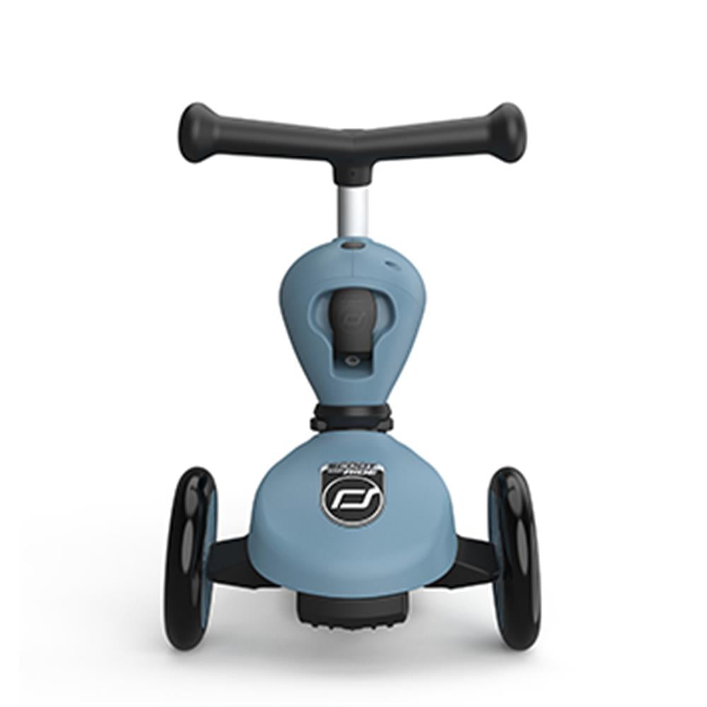 Scoot & Ride Highwaykick 1, steel - 2in1 Kinderroller, ab 1 Jahr