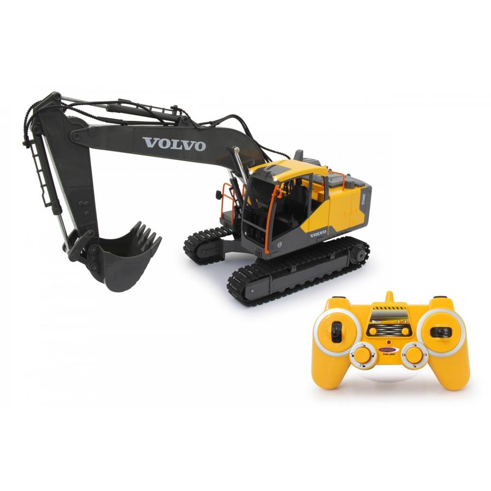 Jamara RC Bagger Volvo EC160E, 1:16, 2,4GHz, funkferngesteuert, mit Licht und Sound