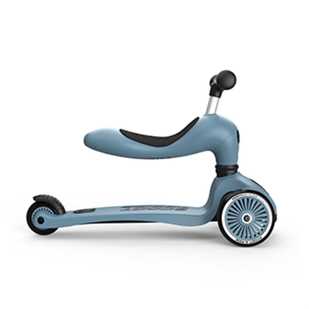 Scoot & Ride Highwaykick 1, steel - 2in1 Kinderroller, ab 1 Jahr
