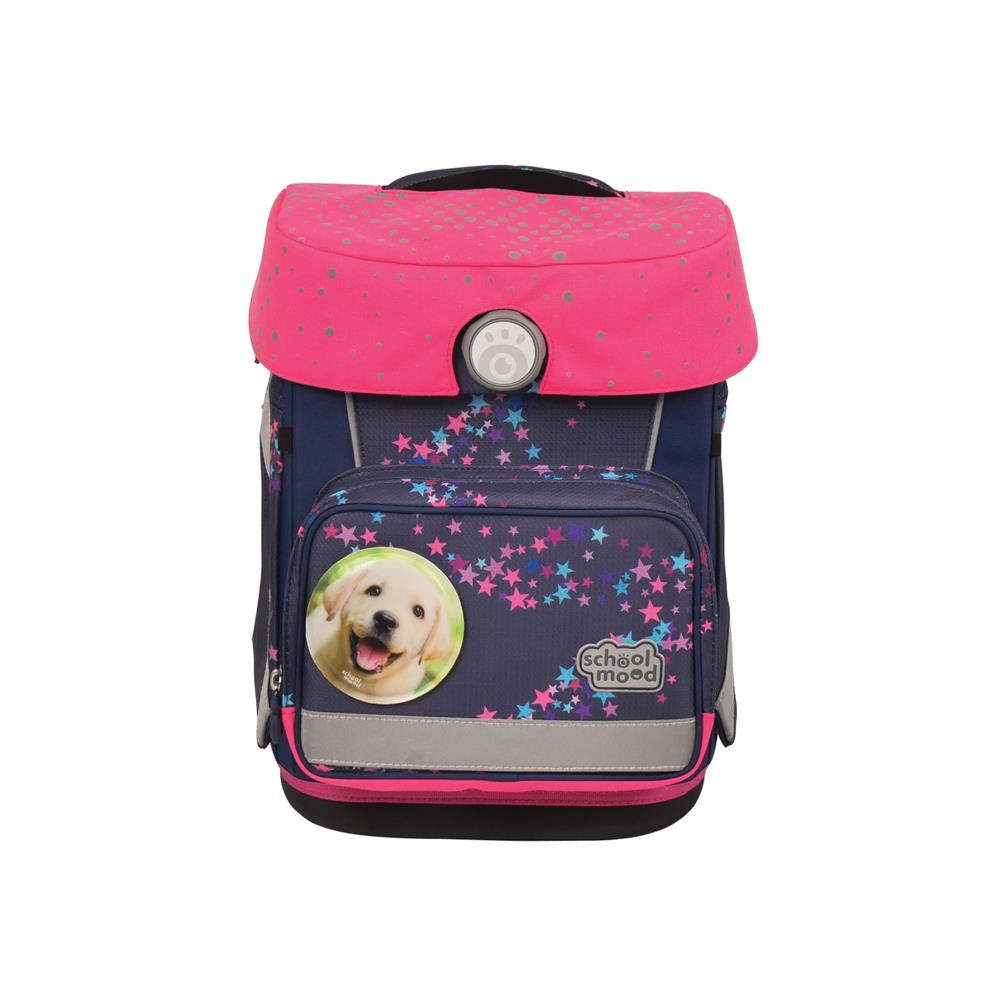 School-Mood NeonCap (pink) Leuchtkappe für Schulranzen Hero Maxx Air+