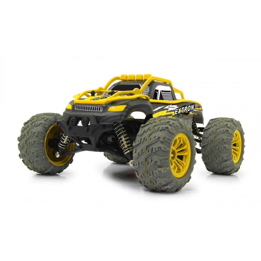 Jamara RC Offroad Truggy Extron 1:14 Gelb 2,4GHz funkferngesteuertes Fahrzeug mit Allrad