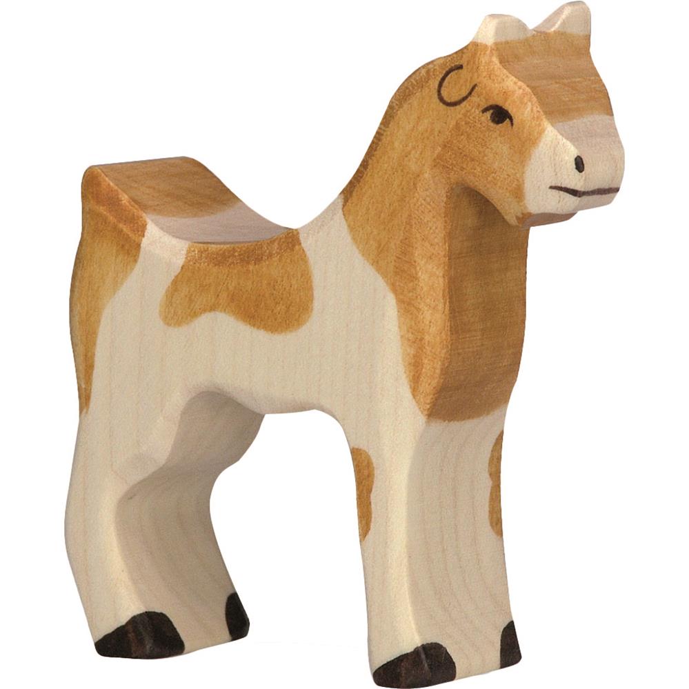 Holztiger Holzfigur - Ziege, Holzspielzeug, ab 3 Jahren