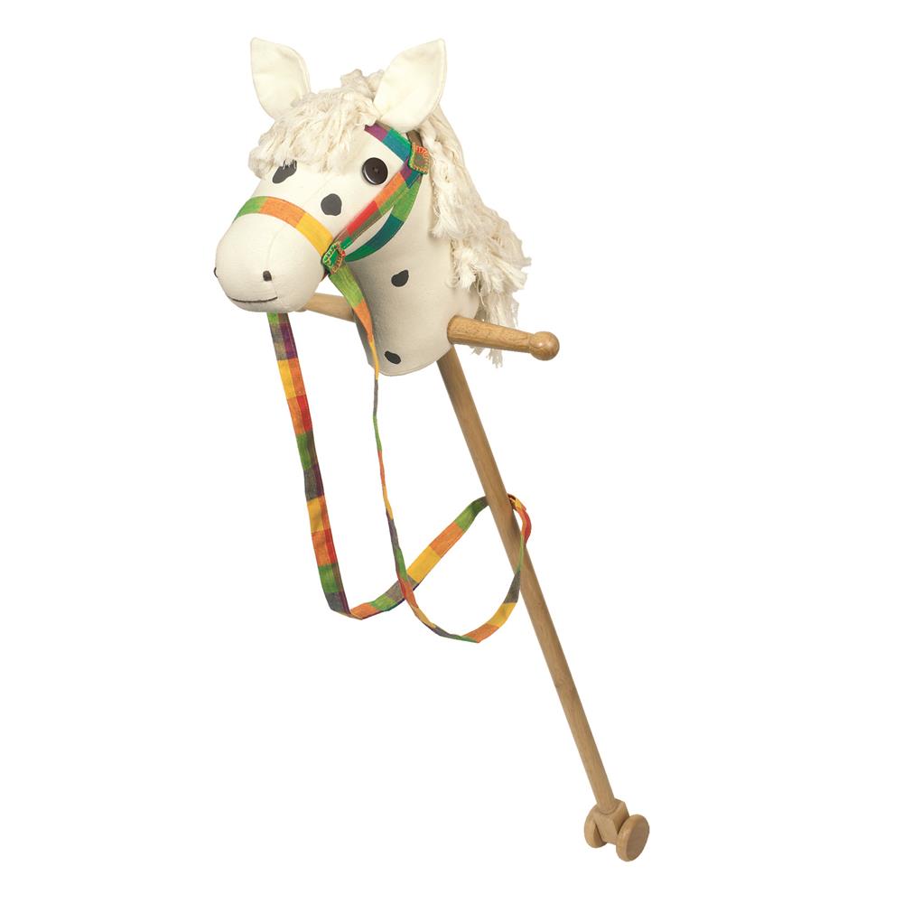 Goki Steckenpferd Schimmel - Stockpferd