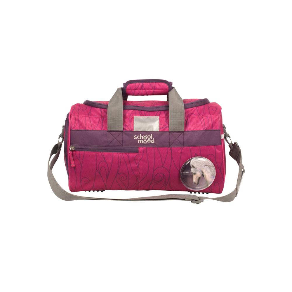 School-Mood Sporttasche Luisa (Einhorn, pink)