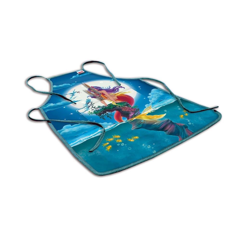 Roth Kinderschürze Magische Meerjungfrau, Bastelschürze, Malschürze, Werkenschürze