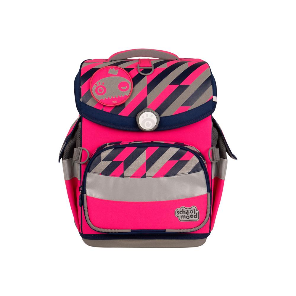 School-Mood Timeless Air+ Schulranzen-Set Yuna (neon pink)