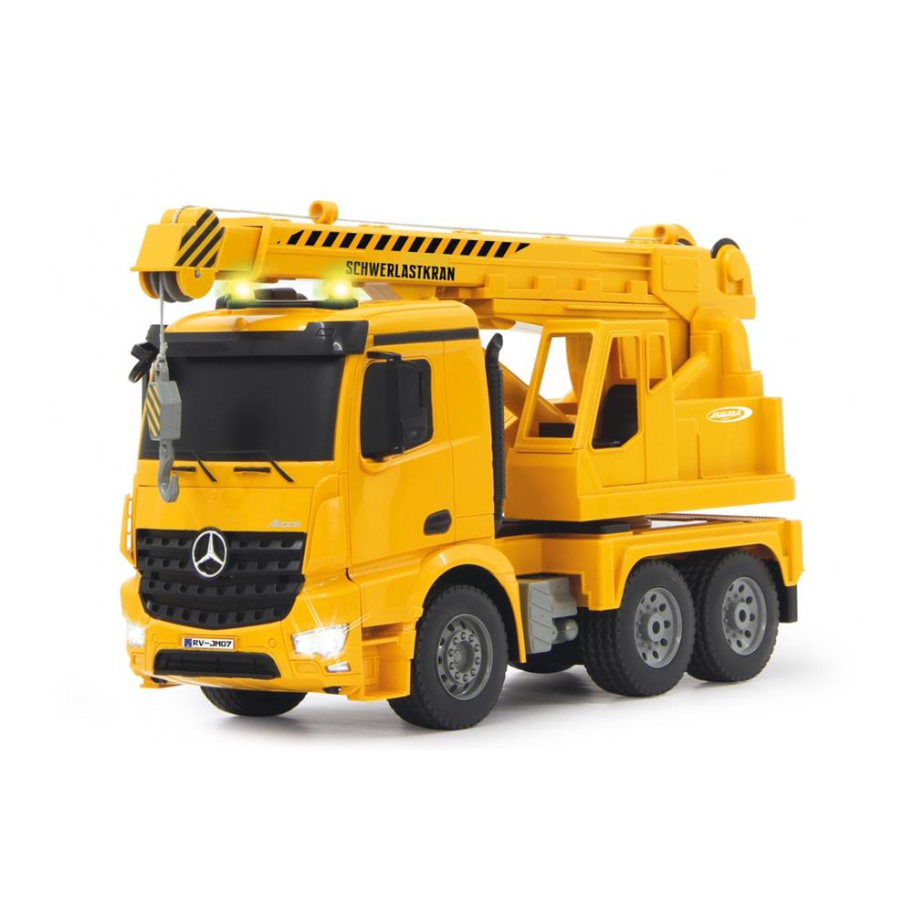 Jamara Schwerlastkran Mercedes-Benz Arocs, 1:20, 2,4GHz, ferngesteuertes Baufahrzeug