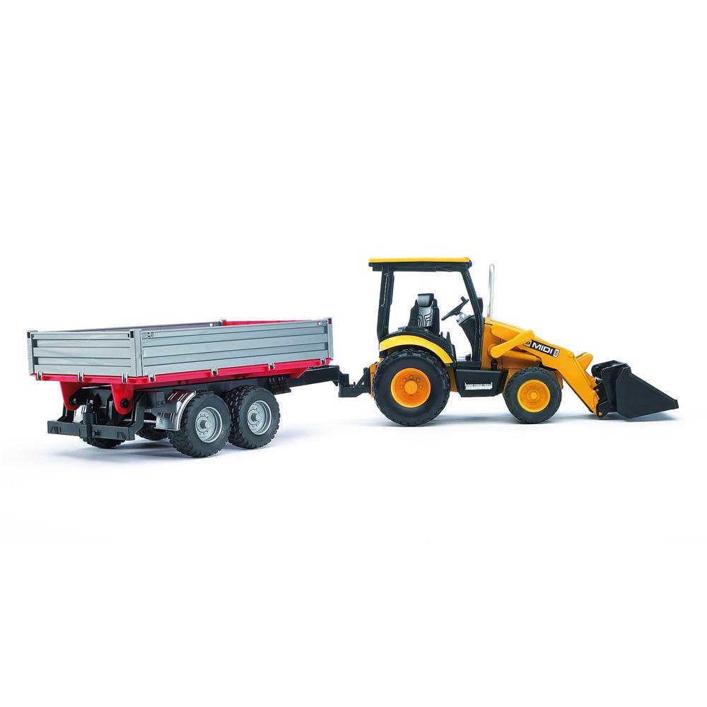 Bruder 02427 - JCB MIDI CX Baggerlader, 1:16