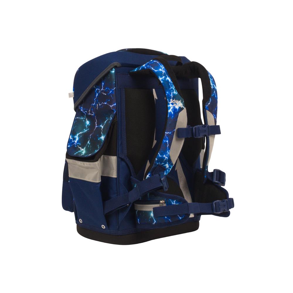 School-Mood Schulranzenset Timeless Air+ Felix (Wolf, blau)