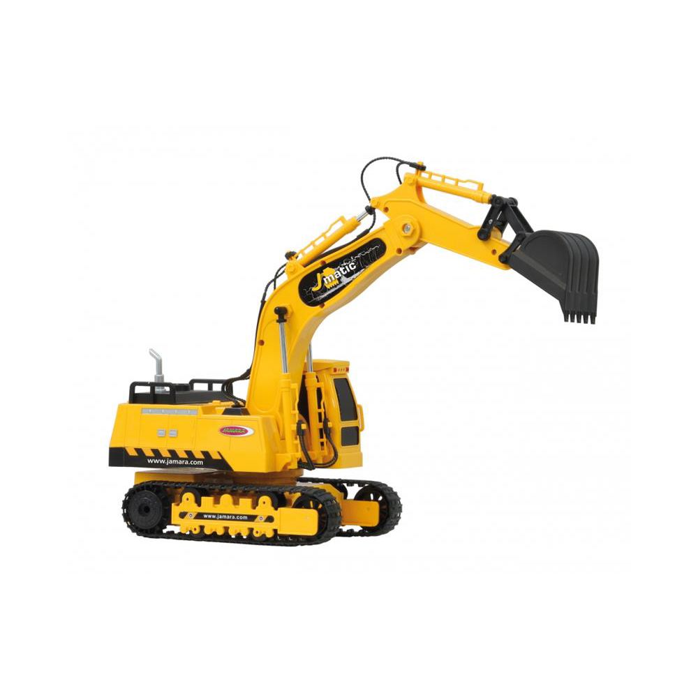 Jamara RC Bagger J-Matic, 1:27, 2,4GHz, ferngesteuertes Baustellenfahrzeug