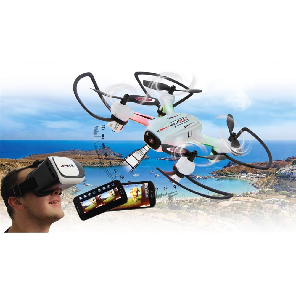 Jamara Angle 120 VR Wide Angle Drone Altitude WiFi FPV HD Kamera Funkferngesteuertes Quadrocopter