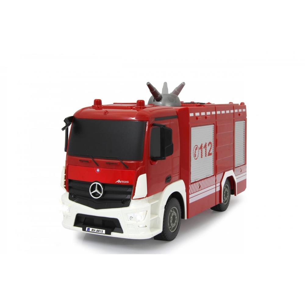 Jamara Feuerwehr TLF mit Spritzfunktion Mercedes-Benz Antos, 1:26, 2,4GHz, mit Licht