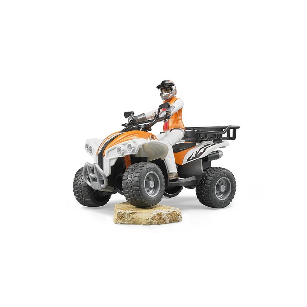 Bruder 63000 - Quad mit Fahrer