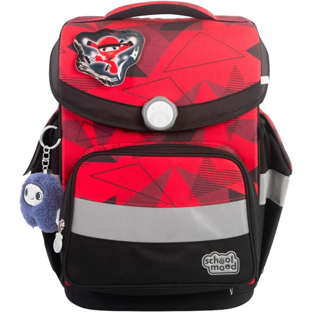 School-Mood Schulranzenset Timeless Pro Kai (Ninja), 7-teilig