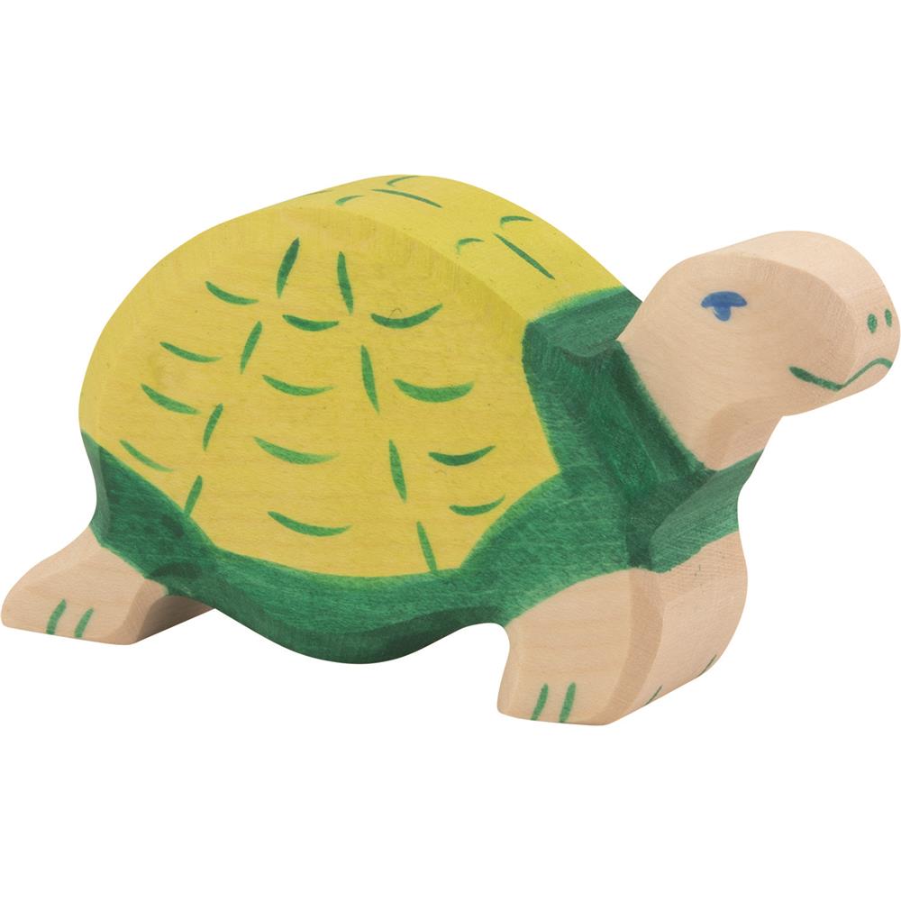 Holztiger Holzfigur - Schildkröte, Holzspielzeug, ab 3 Jahren
