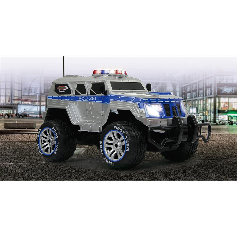 Jamara Polizei Panzerwagen Monstertruck, 1:12, 27MHz, LED inkl. Akku & Ladegerät