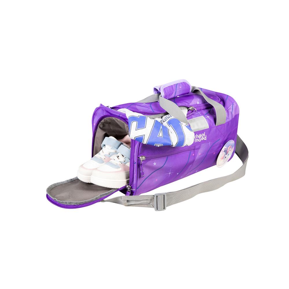 School-Mood Sporttasche Marie (Pegasus) Schwimmtasche 18L mit Nassfach