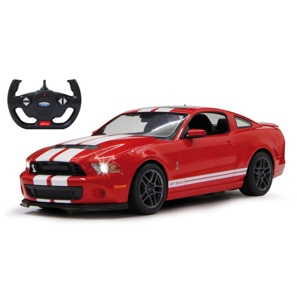 Jamara Ford Shelby GT500 1:14 rot 2,4GHz Ferngesteuertes Auto mit LED Fahrlicht