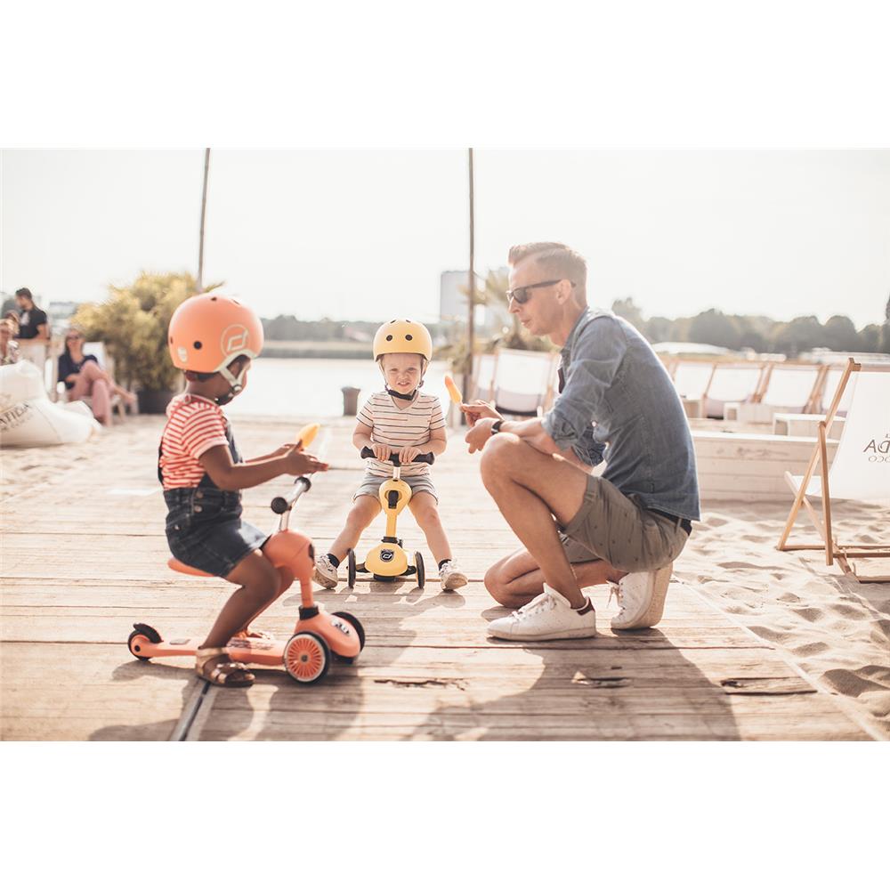 Scoot & Ride Highwaykick 1, lemon - 2in1 Kinderroller, ab 1 Jahr
