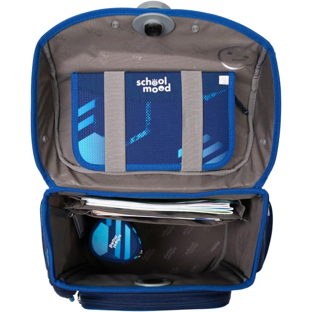 School-Mood Schulranzenset Timeless Pro Jonas (Fußball), 7-teilig