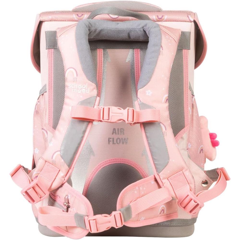 School-Mood Schulranzenset Champion Pro, Rainbow, 7-teilig