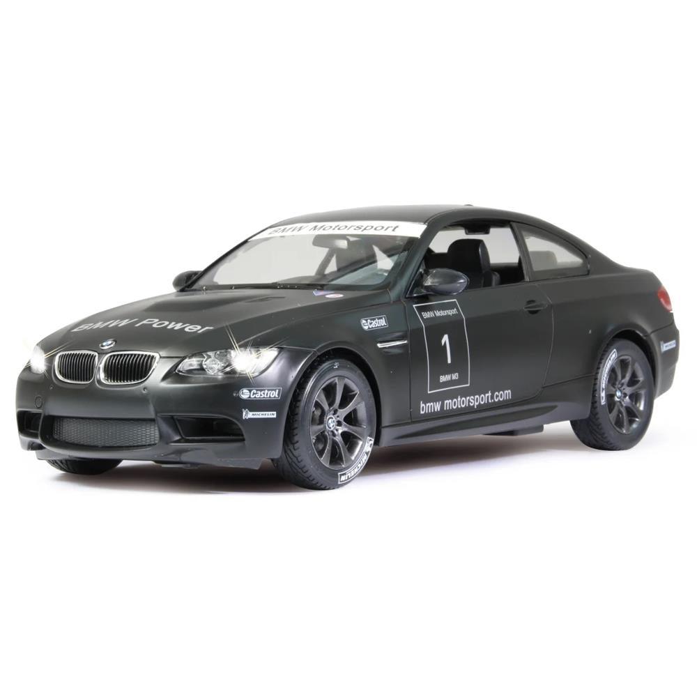 Jamara BMW M3 Sport 1:14 schwarz 2,4GHz Ferngesteuertes Auto mit LED Fahrlicht