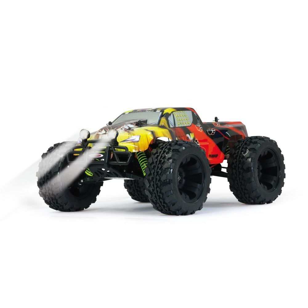 Jamara RC Tiger Monstertruck 1:10 4WD NiMh 2.4GHz ferngesteuertes Auto mit LED