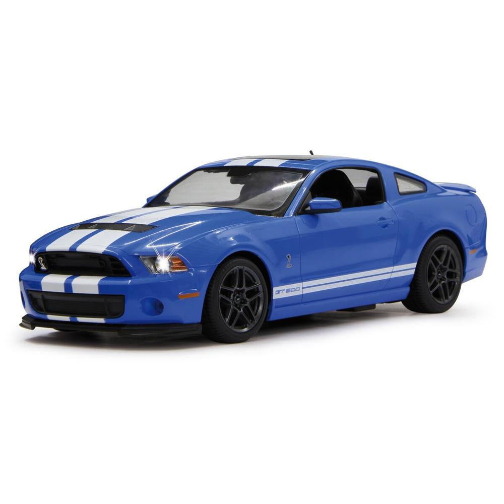 Jamara Ford Shelby GT500 1:14 blau 2,4GHz Ferngesteuertes Auto mit LED Fahrlicht