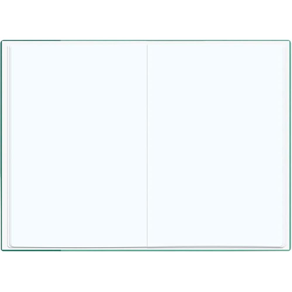 Roth Zeugnismappe Spectrum Mint, mit 12 A4 Klarsichthüllen, im Buchleineinband