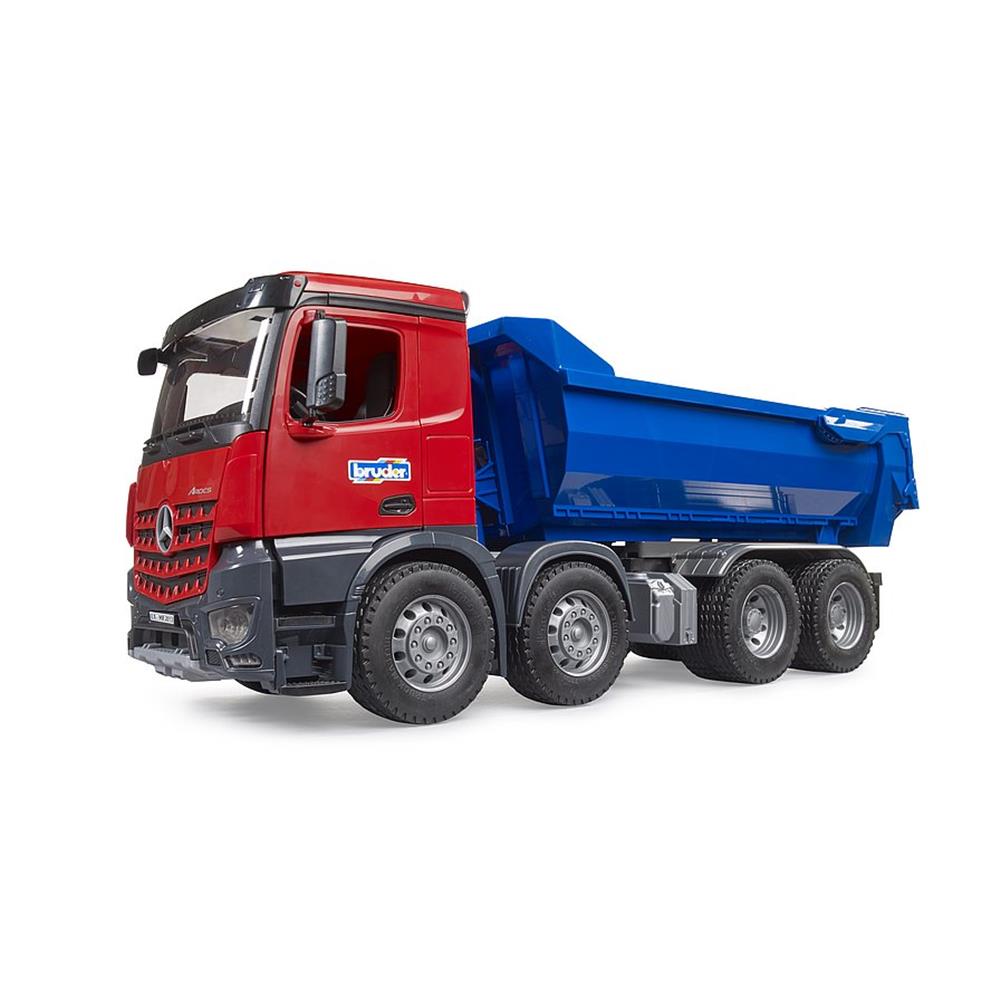 Bruder 03621 - Mercedes Benz Arocs Halfpipe Kipp-LKW, 1:16