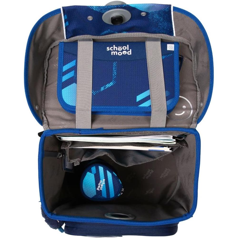 School-Mood Schulranzenset Champion Maxx Pro Jonas (Fußball), 7-teilig