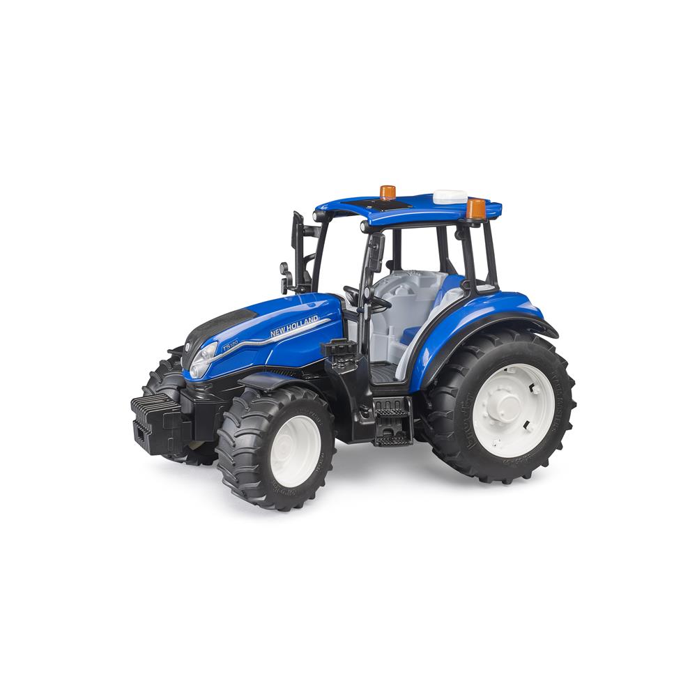 Bruder 02184 – New Holland T5.120 Traktor (1:16) mit Lenkfunktion